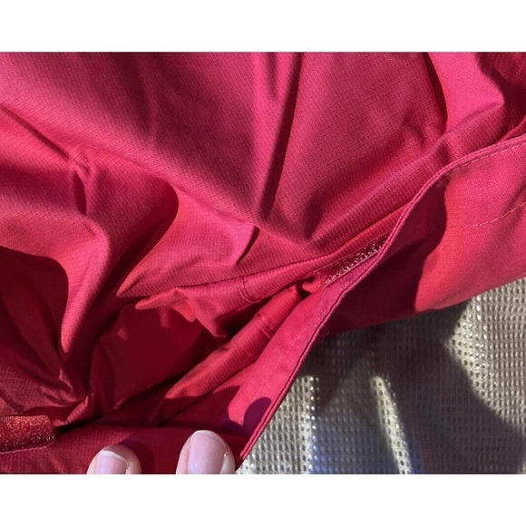 Aigle Hooded Jacket Size XL Women’s Red Full Zip - Picture 9 of 9